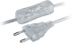 Шнур 61 723 NPS-FS-170-2х0.5-TR 1.7м с выкл. прозр. Navigator 61723 61723