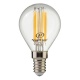 Лампа светодиодная филаментная RS F P45 E14 7W 220-240V 2700К 7Вт 810лм Ra 90 шар РС 15011245089 15011245089