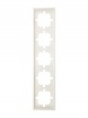 Рамка 5-мест. горизонт. ZIMA слон. кость LEZARD 704-9000-150 704-9000-150