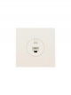 Розетка компьютерная 1-мест. СП ZIMA IP20 слон. кость LEZARD 704-9088-139 704-9088-139