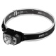 Фонарь аккумуляторный налобный AccuH1-L5WZ-bk zoom LED 5Вт + 2хRED SMD IP54 5 режимов: 100проц. 180лм 3.5ч/50проц. 110лм 5.5ч/30проц. 65лм 15ч/красн. 28ч/мигающ. красн. 12ч аккум. 0.8А.ч управл. жестами черн./сер. JazzWay 5036642 5036642