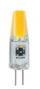 Лампа светодиодная PLED-G4 COB 3Вт капсульная 3000К тепл. бел. G4 240лм 220В JazzWay 2857446 2857446