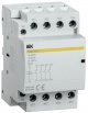 Контактор модульный КМ40-40М AC/DC IEK MKK21-40-40 MKK21-40-40