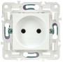 Розетка SKANDY 10А без заземл. без защ. шторок SK-R02W арктич. бел. IEK SK-R10-10-K01 SK-R10-10-K01