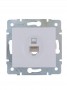 Механизм розетки компьютерной 1-м СП Karina RJ45 бел. LEZARD 707-0288-139 707-0288-139