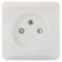 Розетка 1-м ОП Этюд 16А IP20 250В без заземл. защ. шторки бел. SE PA16-002B PA16-002B
