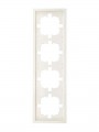 Рамка 4-мест. горизонт. ZIMA слон. кость LEZARD 704-9000-149 704-9000-149