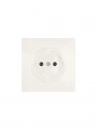Розетка 1 мест. б/з ПБТ СП ZIMA IP20 16А безвинт. зажим слон. кость LEZARD 704-9088-121BQC 704-9088-121BQC