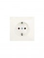 Розетка 1-мест. с/з ПБТ СП ZIMA IP20 16А безвинт. зажим слон. кость LEZARD 704-9088-122BQC 704-9088-122BQC
