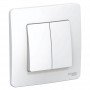 Выключатель 2-кл. СП Blanca 10А IP20 (сх. 5) 250В бел. SE BLNVS010501 BLNVS010501