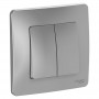 Выключатель 2-кл. СП Blanca 10А IP20 (сх. 5) 250В алюм. SE BLNVS010503 BLNVS010503