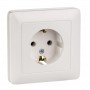 Розетка 1-м СП 1мод. Хит 16А IP20 250В с заземл. без защ. шторок бел. SE RS16-134-B RS16-134-B