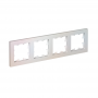 Рамка 4-м AtlasDesign универс. жемчуж. SE ATN000404 ATN000404