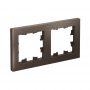Рамка 2-м Atlas Design универс. мокко SchE ATN000602 ATN000602