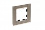 Рамка 1-м Atlas Design NATURE стекло шампань SchE ATN320501 ATN320501
