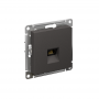 Розетка компьютерная AtlasDesign RJ45 кат.5E механизм базальт SE ATN001483 ATN001483