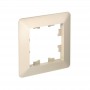 Рамка 1-м AtlasDesign Air беж./дым. бел. SE ATN220201 ATN220201
