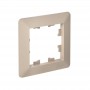Рамка 1-м AtlasDesign Air песочн./дым. бел. SE ATN221201 ATN221201