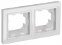 Рамка 2-м IP44 BRITE РУ-2-БрБ-44 бел. IEK BR-M22-44-K01 BR-M22-44-K01