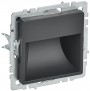 Подсветка светодиодная BRITE встраив. ПЛ20-БрГ графит IEK BR-FL20-K53 BR-FL20-K53