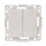 Выключатель 2-кл. Стокгольм 10А механизм бел. PROxima EKF EYV10-123-10 EYV10-123-10