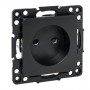 Розетка 1-м СП Стокгольм 10А IP20 без заземл. защ. шторки механизм черн. PROxima EKF EZR10-022-10 EZR10-022-10