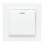 Выключатель 1-кл. СП Минск 10А IP20 с индикатором бел. Basic EKF ERV10-121-10 ERV10-121-10