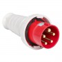 Вилка переносная 045 125А 3P+PE+N 380В IP67 EKF ps-045-125-380 ps-045-125-380