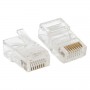 Коннектор RJ-45 TERACOM неэкранированный 8P8C Cat.5E универсальный (уп.10шт) EKF TRC-PLUG-5EUTP-10 TRC-PLUG-5EUTP-10