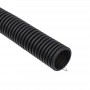Труба гофрированная ПНД d25мм с протяжкой черн. (уп.50м) Rexant 28-0025-3 28-0025-3