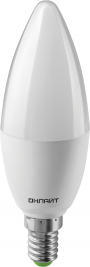 Лампа светодиодная 61 956 OLL-C37-10-230-2.7K-E14-FR 10Вт ОНЛАЙТ 61956 61956