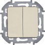 Выключатель 2-кл. Inspiria 10А IP20 250В 10AX механизм сл. кость Leg 673621 673621