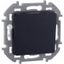 Механизм переключателя 1-кл. Inspiria 10А IP20 250В 10AX антрацит Leg 673653 673653