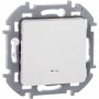 Механизм переключателя 1-кл. Inspiria 10А IP20 250В 10AX с подсветкой / индикацией бел. Leg 673660 673660