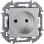Розетка 1-м СП Inspiria 16А IP20 250В 2P механизм алюм. Leg 673712 673712