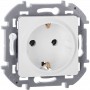 Розетка 1-м СП Inspiria 16А IP20 250В 2P+E немецк. стандарт механизм бел. Leg 673720 673720
