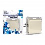Розетка 1-м СП Pixel 16А IP20 с заземл. защ. шторки с крышкой механизм беж. TOKOV ELECTRIC TKE-PX-R1ZSW1-C02 TKE-PX-R1ZSW1-C02