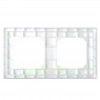 Рамка 2-м Pixel универс. перламутр. TOKOV ELECTRIC TKE-PX-RM2-C04 TKE-PX-RM2-C04