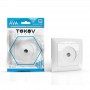 Розетка TV СП AVA в сборе бел. TOKOV LIGHT TKL-AV-A1O-C01 TKL-AV-A1O-C01