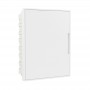 Щиток встраиваемый 24мод. с бел. дверцей с 4 шинами PEN (2шт на 8 отверст. и 2шт на 6 отверст.) бел. DKC F24B1WW F24B1WW