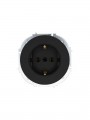 Розетка 1-м OSEN IP20 16А с заземл. ПБТ механизм черн. бархат LEZARD 743-4288-122B 743-4288-122B