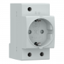 Розетка РДЕ-47 16А (под евро вилку с заземлением) PROxima EKF RDE4716 RDE4716