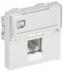 Механизм розетки информ. ПРАЙМЕР 2мод. RJ45 5е UTP РКИ-20-00-П IEK CKK-40D-RI2-K01 CKK-40D-RI2-K01