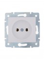 Механизм розетки 1-м СП Karina 16А IP20 без заземл. термопласт бел. LEZARD 707-0288-121B 707-0288-121B