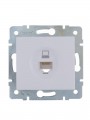 Механизм розетки компьютерной 1-м СП Karina RJ45 бел. LEZARD 707-0288-139 707-0288-139