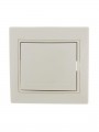 Выключатель 1-кл. СП Mira 10А IP20 со вставкой крем. LEZARD 701-0303-100 701-0303-100