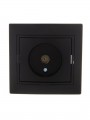 Розетка проходная TV СП Mira черн. бархат LEZARD 701-4242-129 701-4242-129