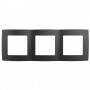 Рамка 3-м 12-5003-05 антрацит ЭРА Б0014765 Б0014765