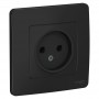 Розетка 1-м СП Blanca 16А IP20 250В без заземл. без защ. шторок антрацит SE BLNRS000016 BLNRS000016