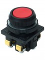Выключатель кнопочный КЕ-011 У3 исп.2 1з+1р цилиндр IP40 10А 660В красн. Электротехник ET502423 ET502423